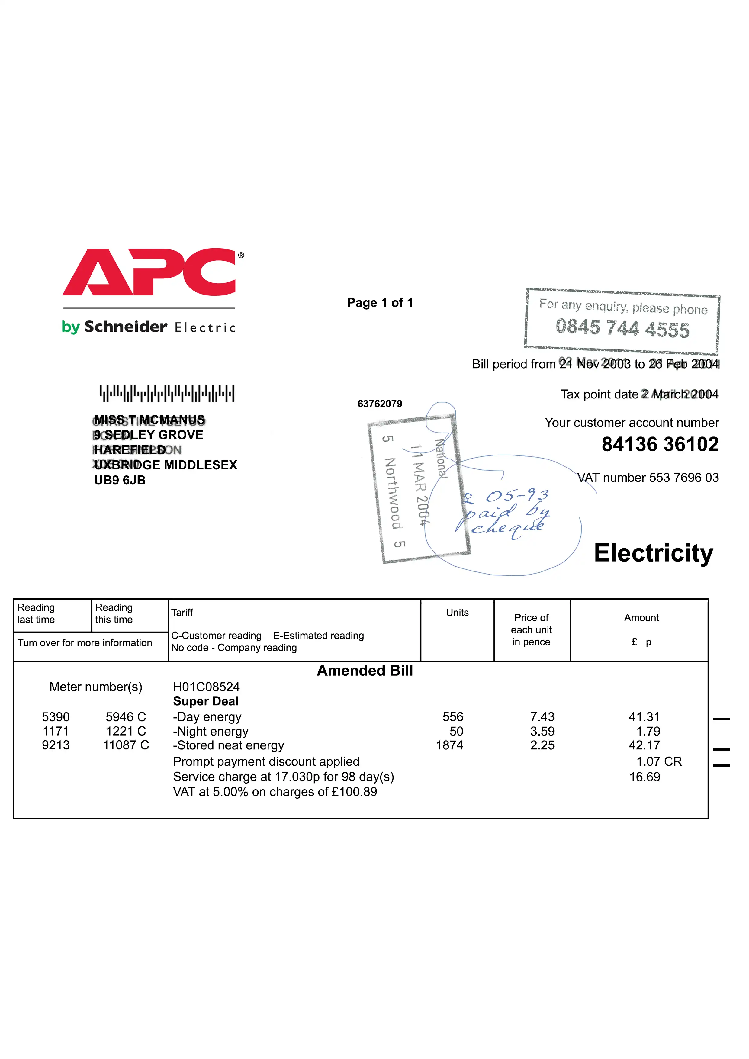 UK ACP Electric Template preview image 1