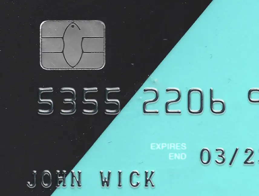 UK Zeux Bank Credit Card Template preview image 1