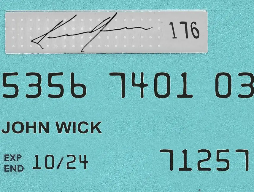 UK Starling Bank Credit Card Template preview image 1