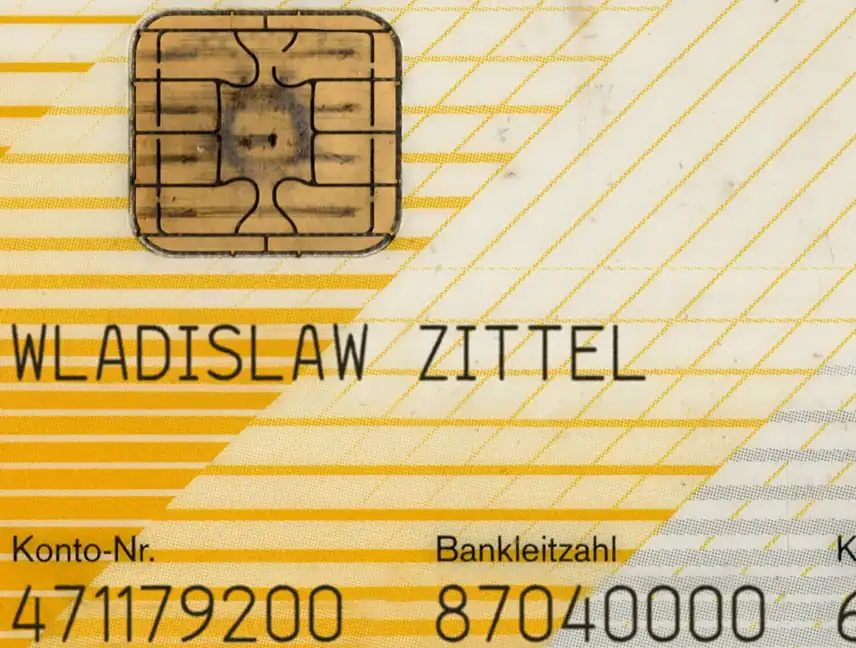 Germany Commerz Bank Credit Card Template preview image 1