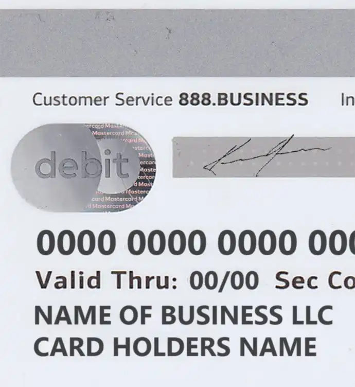 United States Bank of America Credit Card Template preview image 2