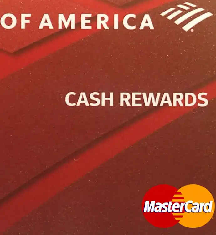 United States Bank of America Credit Card Template preview image 1