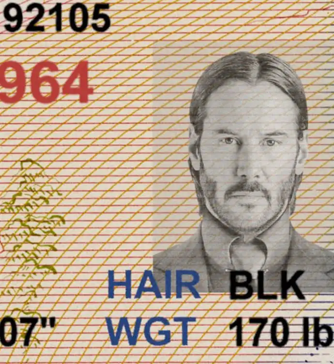 United States (California) Driver License Old Template preview image 2