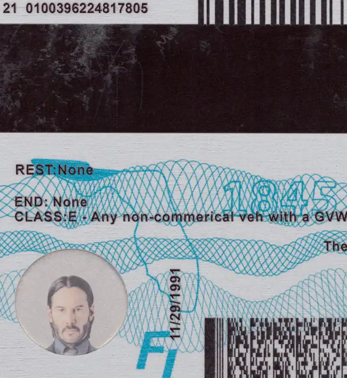 United States (Florida) Driver License New Template preview image 2