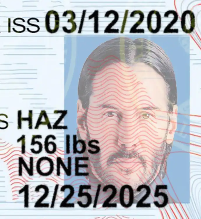 United States (Washington) Driver License New Template preview image 2
