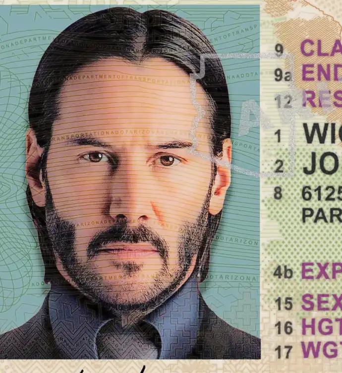 United States (Arizona) Driver License New Template preview image 1