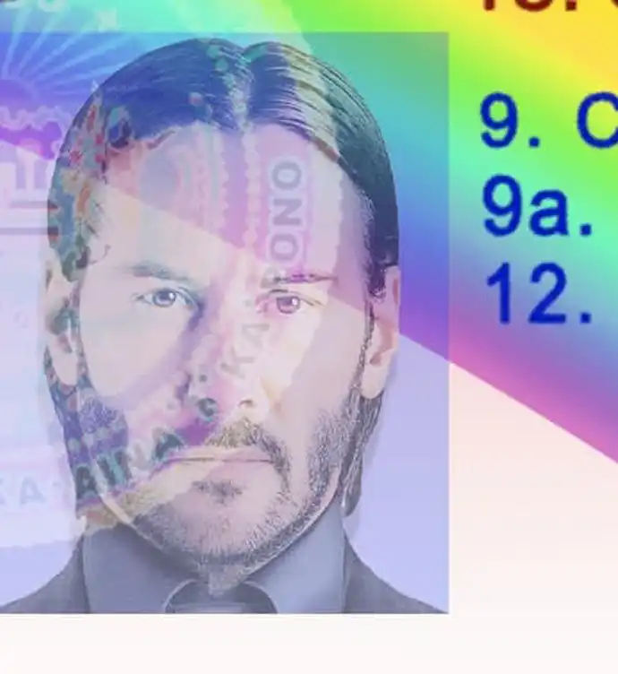 United States (Hawaii) Driver License New Template preview image 2