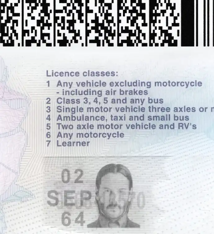 United States (Alberta) Driver License New Template preview image 3