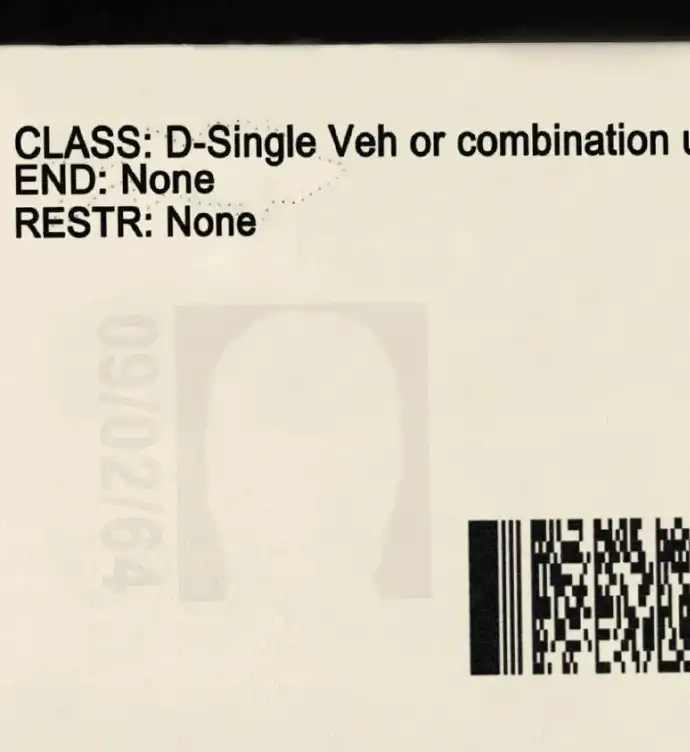 United States (Minnesota) Driver License New Template preview image 3