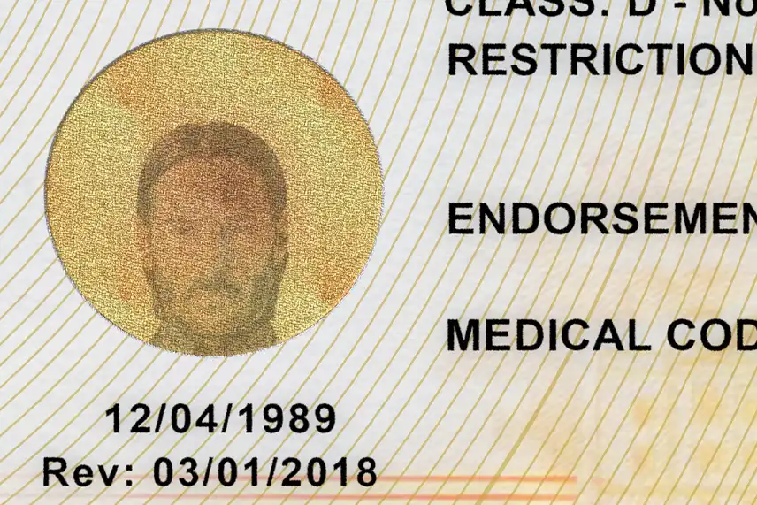 United States (Arkansas) Driver License New Template preview image 2