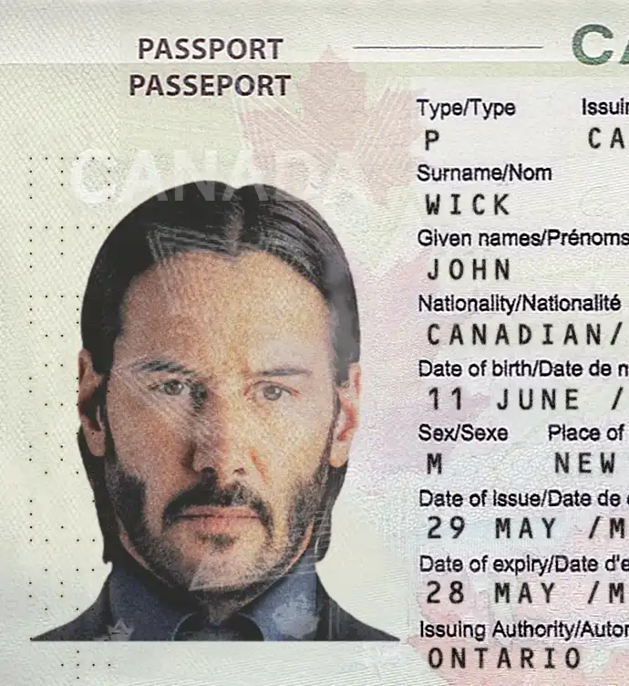 Canada Passport Template 2013 preview image 2