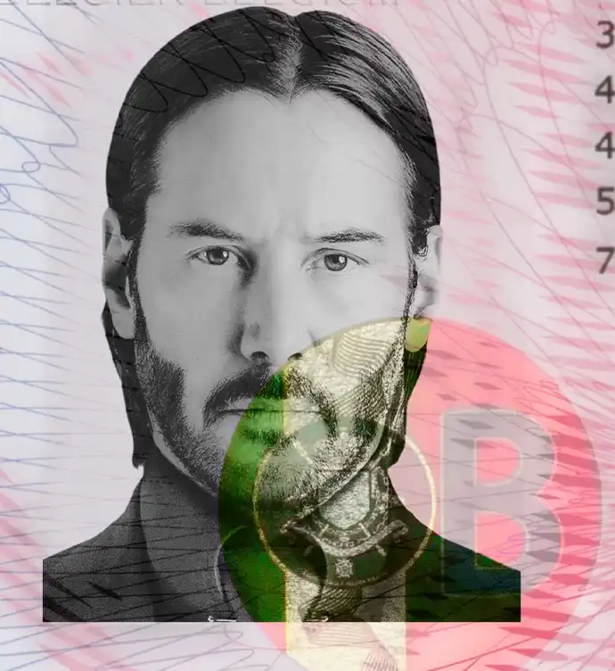 Belgium Driver License Template 2013 preview image 1