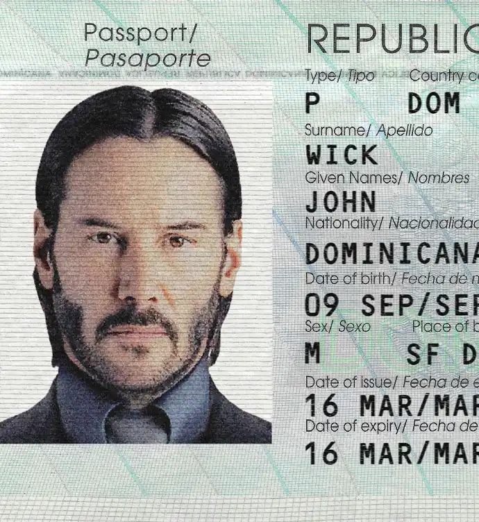 Dominican Republic Passport Template 2015 preview image 2