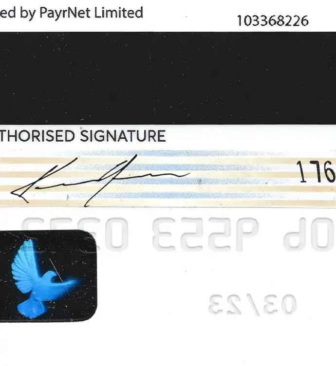 Lithuania FILLIT Bank Credit Card Template preview image 3