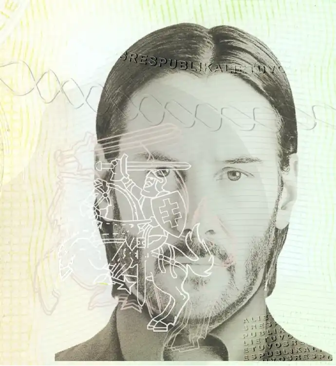 Lithuania ID Card Template 2012 preview image 1