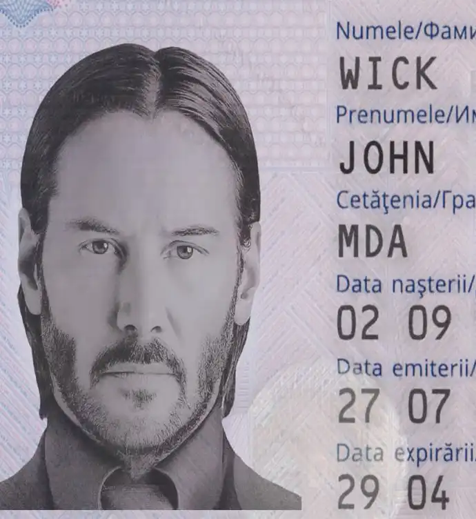 Moldova ID Card Template 2015 preview image 1