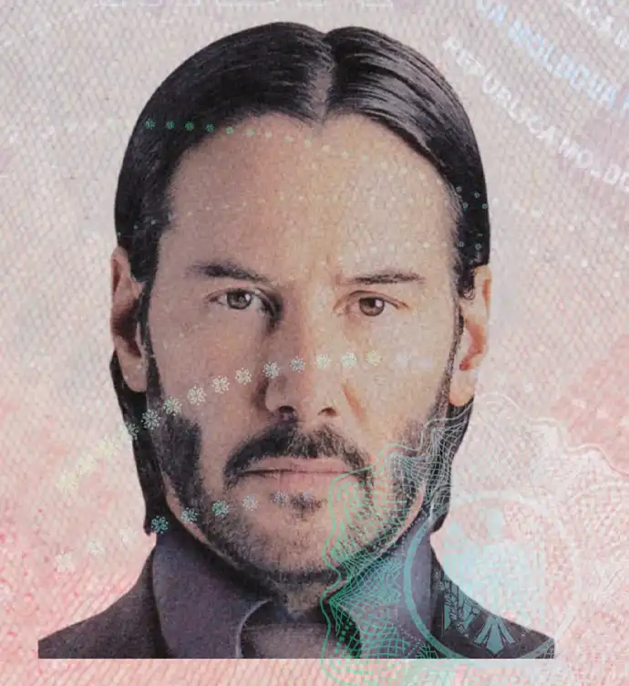 Moldova Passport Template 2014 preview image 2