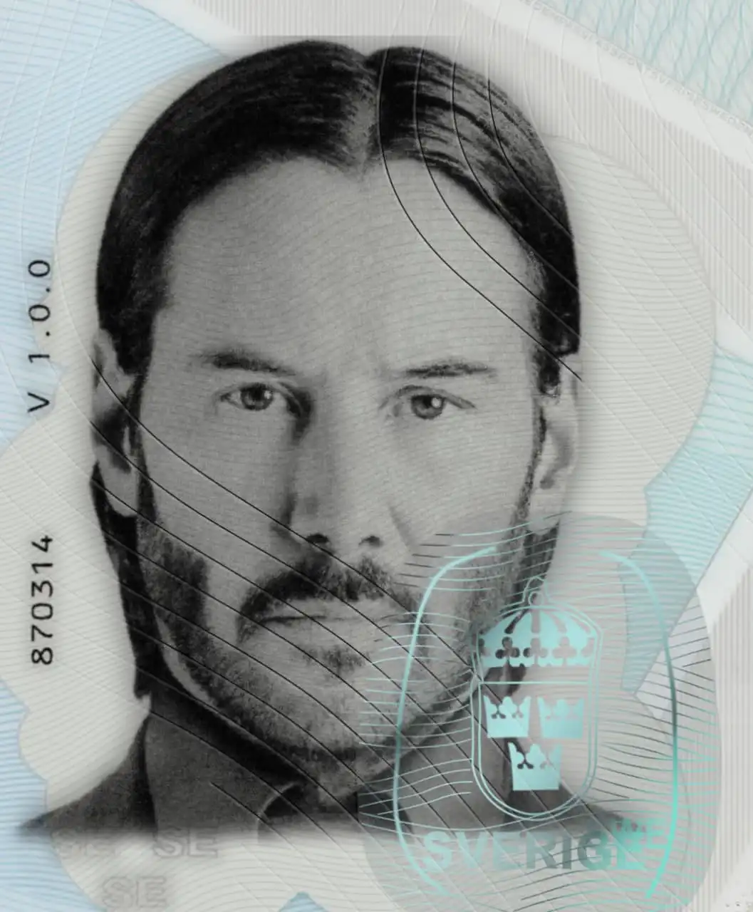 Sweden Passport Template 2012 preview image 2