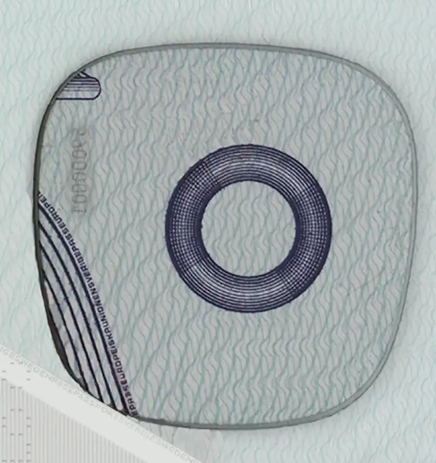 Sweden Passport Template 2012 preview image 3