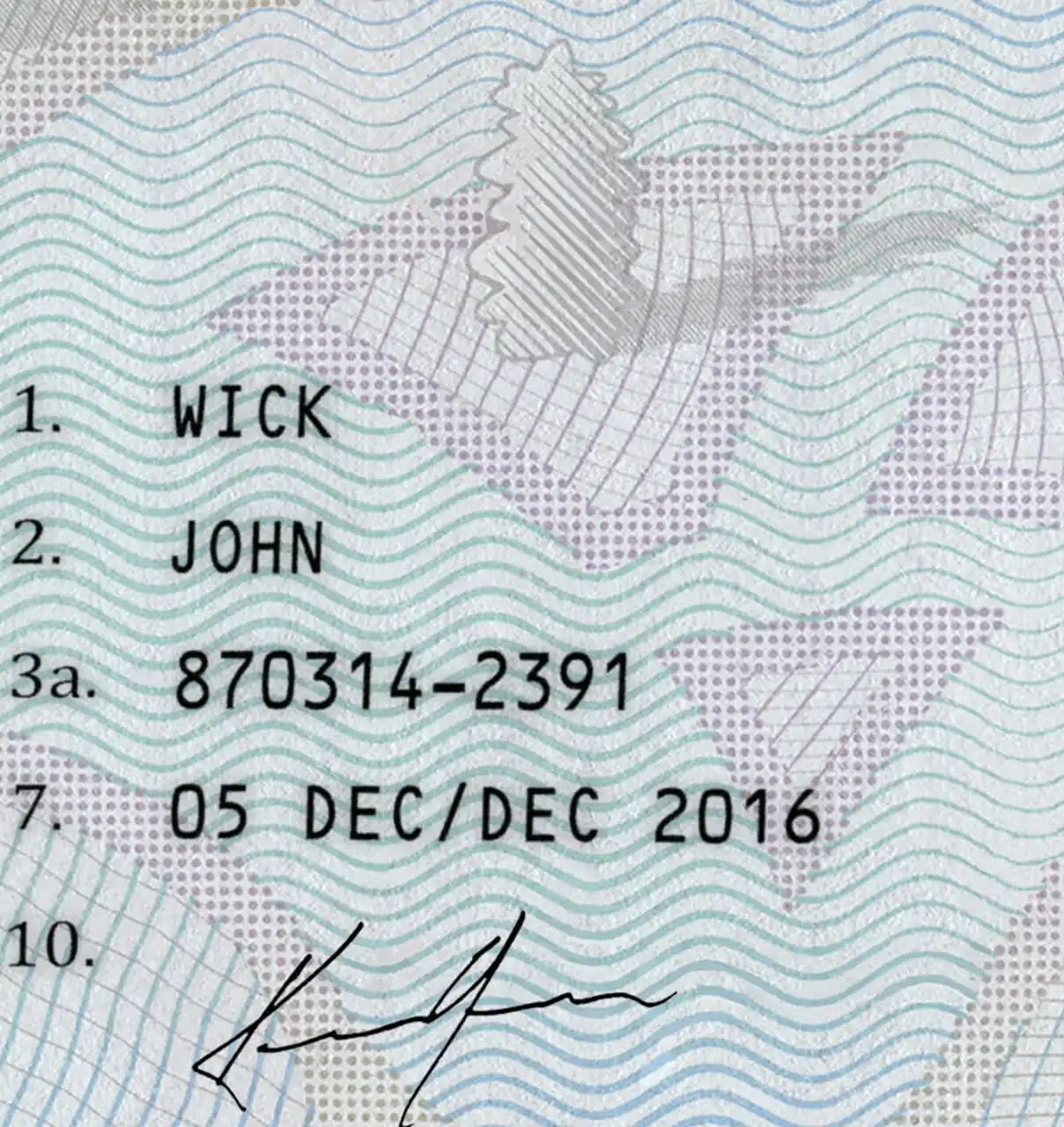 Sweden Passport Template 2012 preview image 4