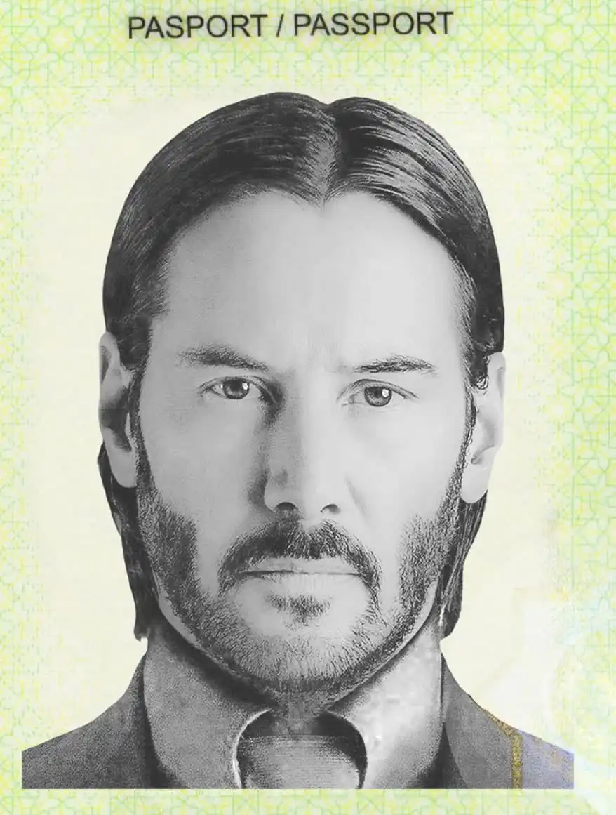 Turkmenistan Passport Template 2008 preview image 2