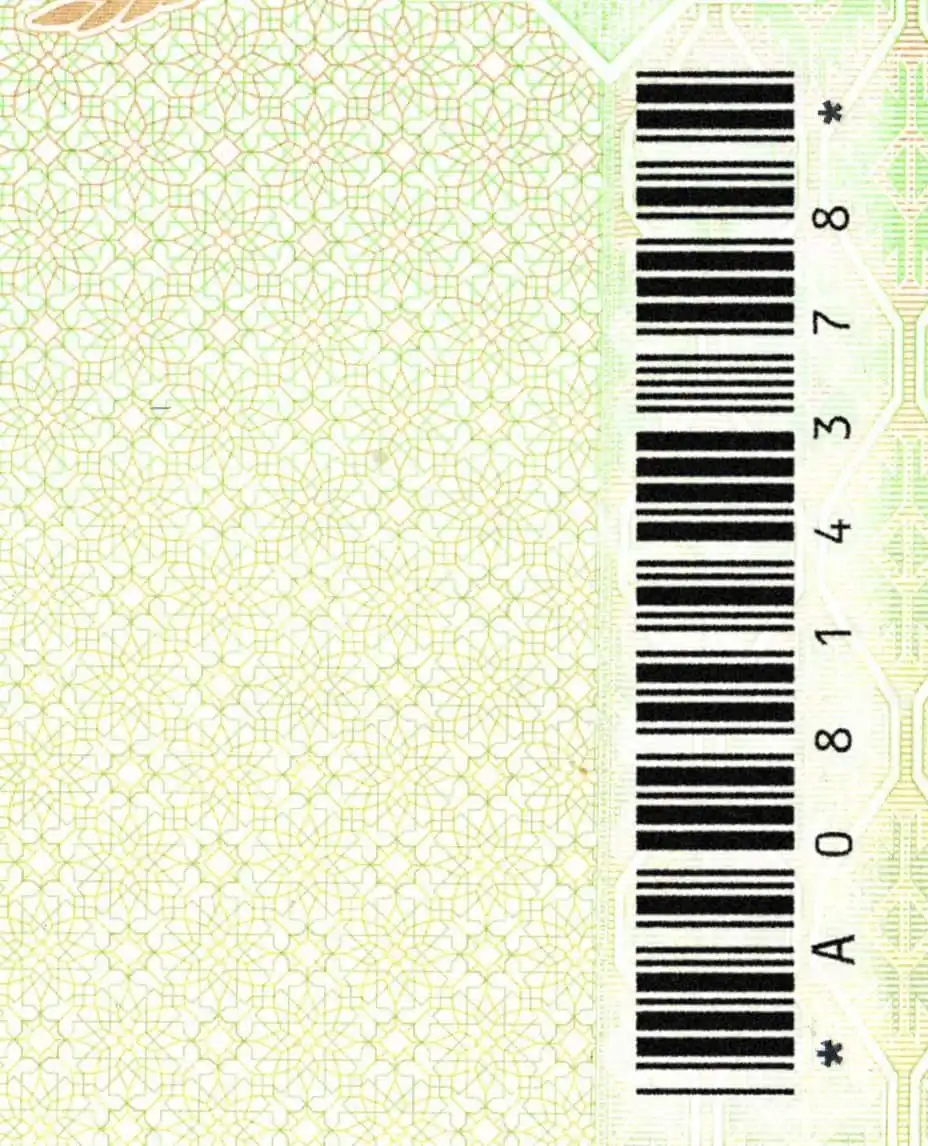Turkmenistan Passport Template 2008 preview image 3
