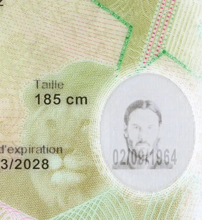 Senegal ID Card Template 2019 preview image 2