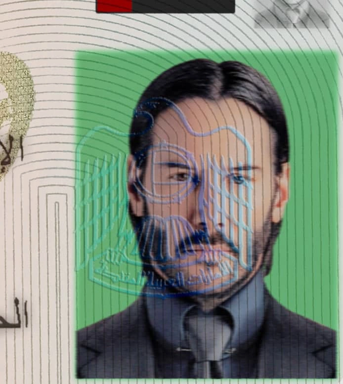 United Arab Emirates ID Card Template 2011 preview image 1