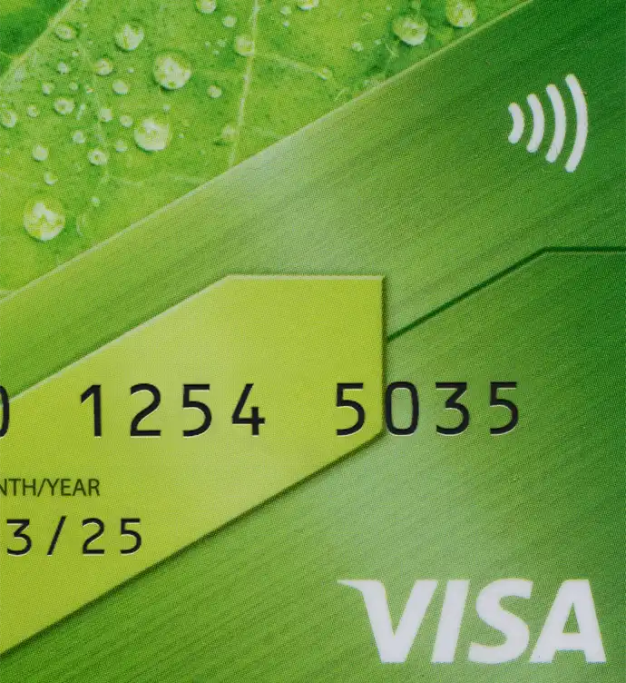 Russia Sberbank Credit Card Template V1 preview image 2