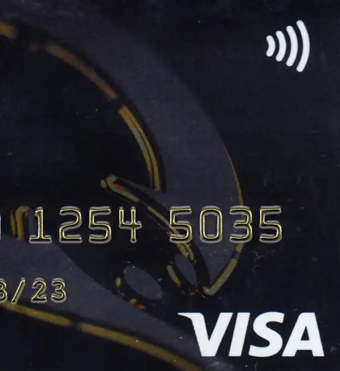 Russia Qiwi Purse Credit Card Template preview image 2