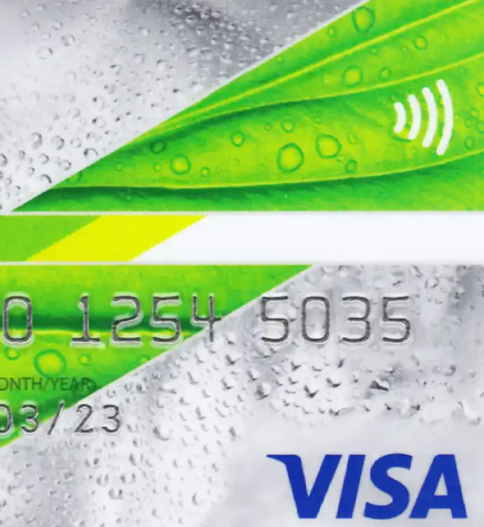 Russia Sberbank Credit Card Template V2 preview image 2