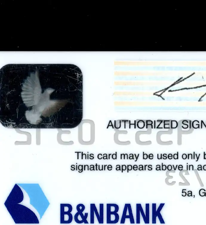 Russia B&N Bank Credit Card Template V2 preview image 3