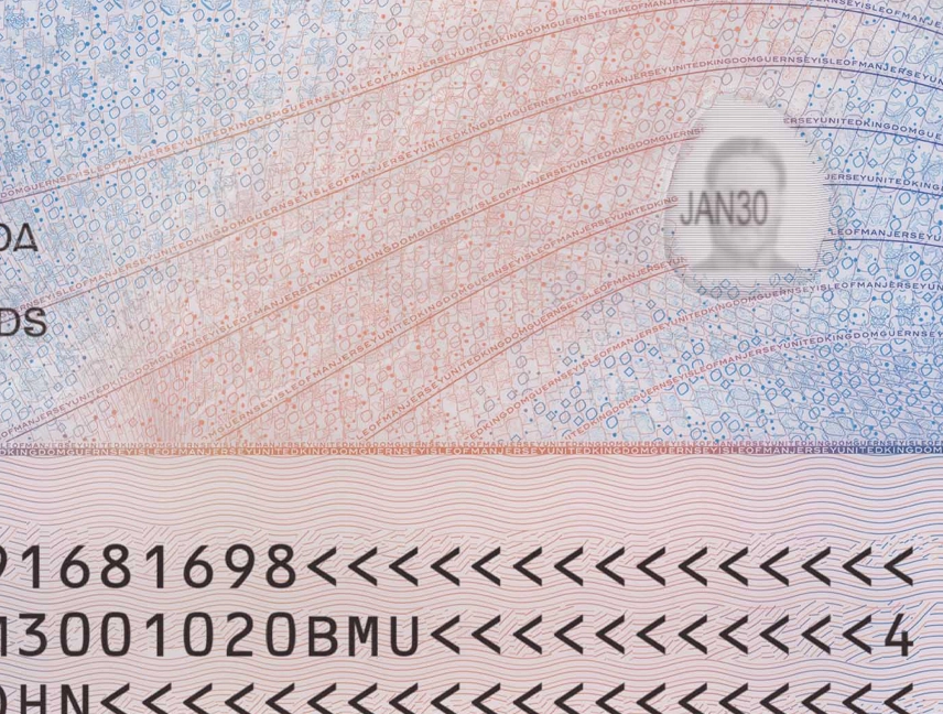 United Kingdom Residence Permit Template 2021 preview image 2
