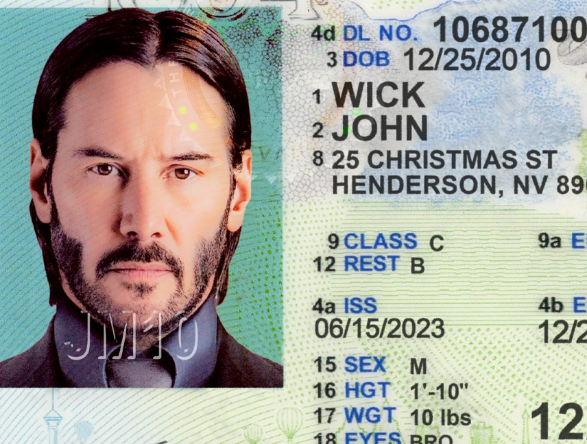 United States Nevada Driver License V3 Template preview image 1
