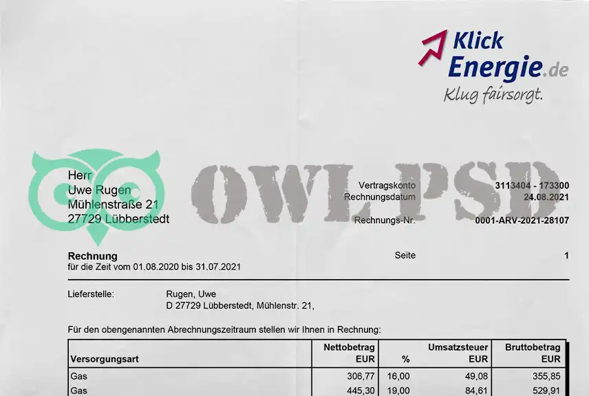Germany Klick Energie Template