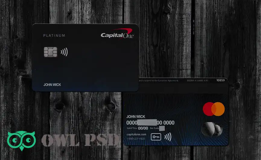 United States Capital One Credit Card Template