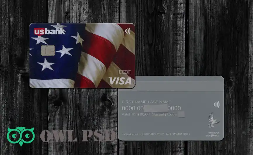 United States US Bank Credit Card Template