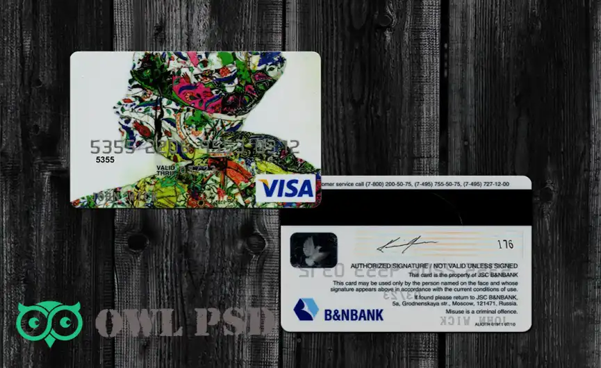 Russia B&N Bank Credit Card Template V2