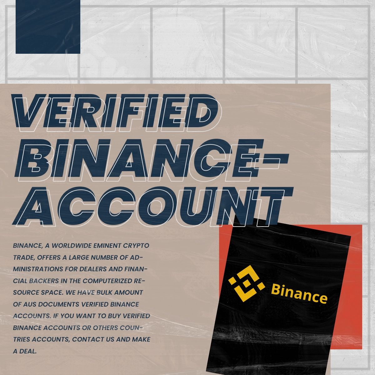 Verified Binance Account